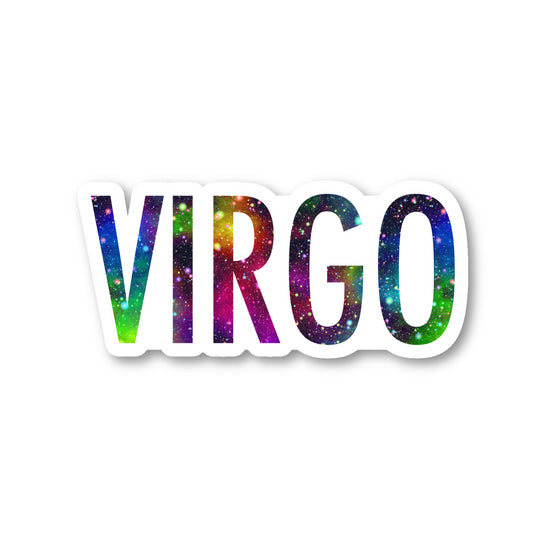 Virgo Astrology Sign Vinyl Sticker