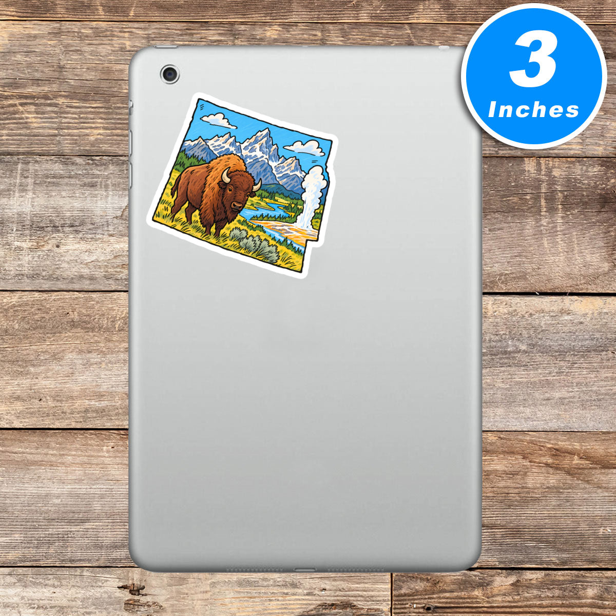 Wyoming Vinyl Stickers