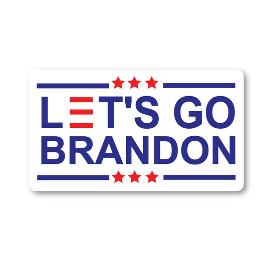 Lets Go Brandon Vinyl Sticker