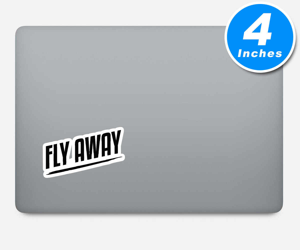 Fly Away Vinyl Stickers
