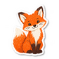 Fox Stickers Vinyl Sticker