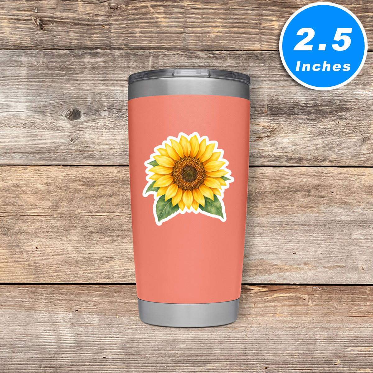 Sunflower Stickers Vinyl Stickers