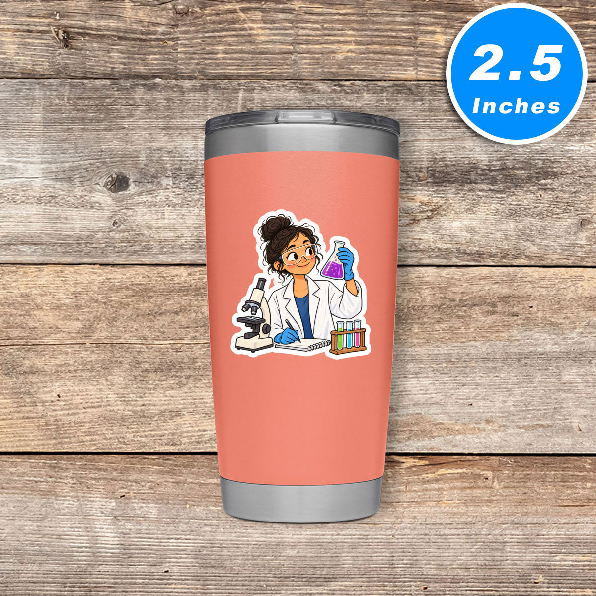 Women In Science Stickers Vinyl Stickers