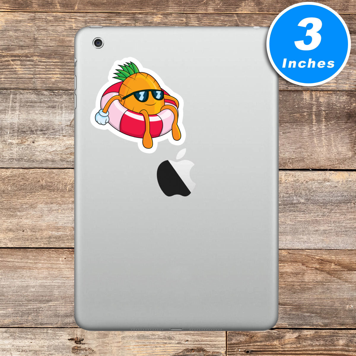Pineapple Chillin Vinyl Stickers