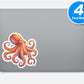 Octopus Stickers Vinyl Stickers