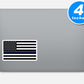 Police Flag Thin Blue Line Vinyl Stickers