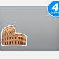 Rome Vinyl Stickers