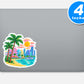 Miami Vinyl Stickers