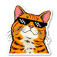 Meme Cat Stickers Vinyl Sticker