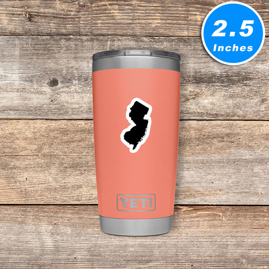 New Jersey Vinyl Stickers