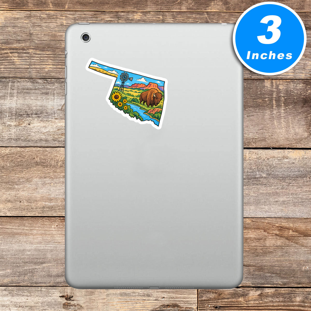 Oklahoma Vinyl Stickers