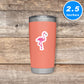 Pink Flamingo Vinyl Stickers