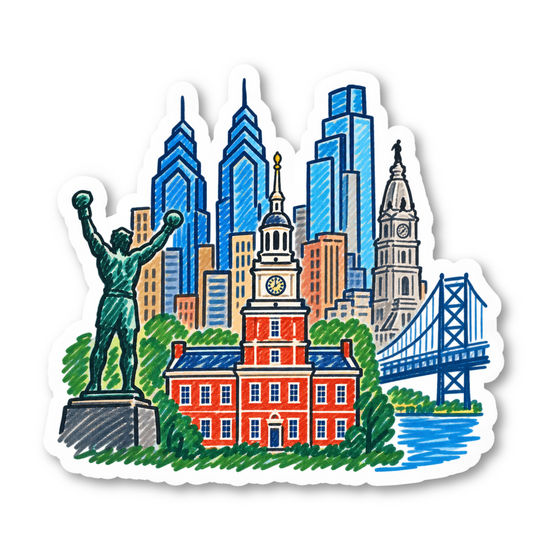 Philadelphia Vinyl Sticker
