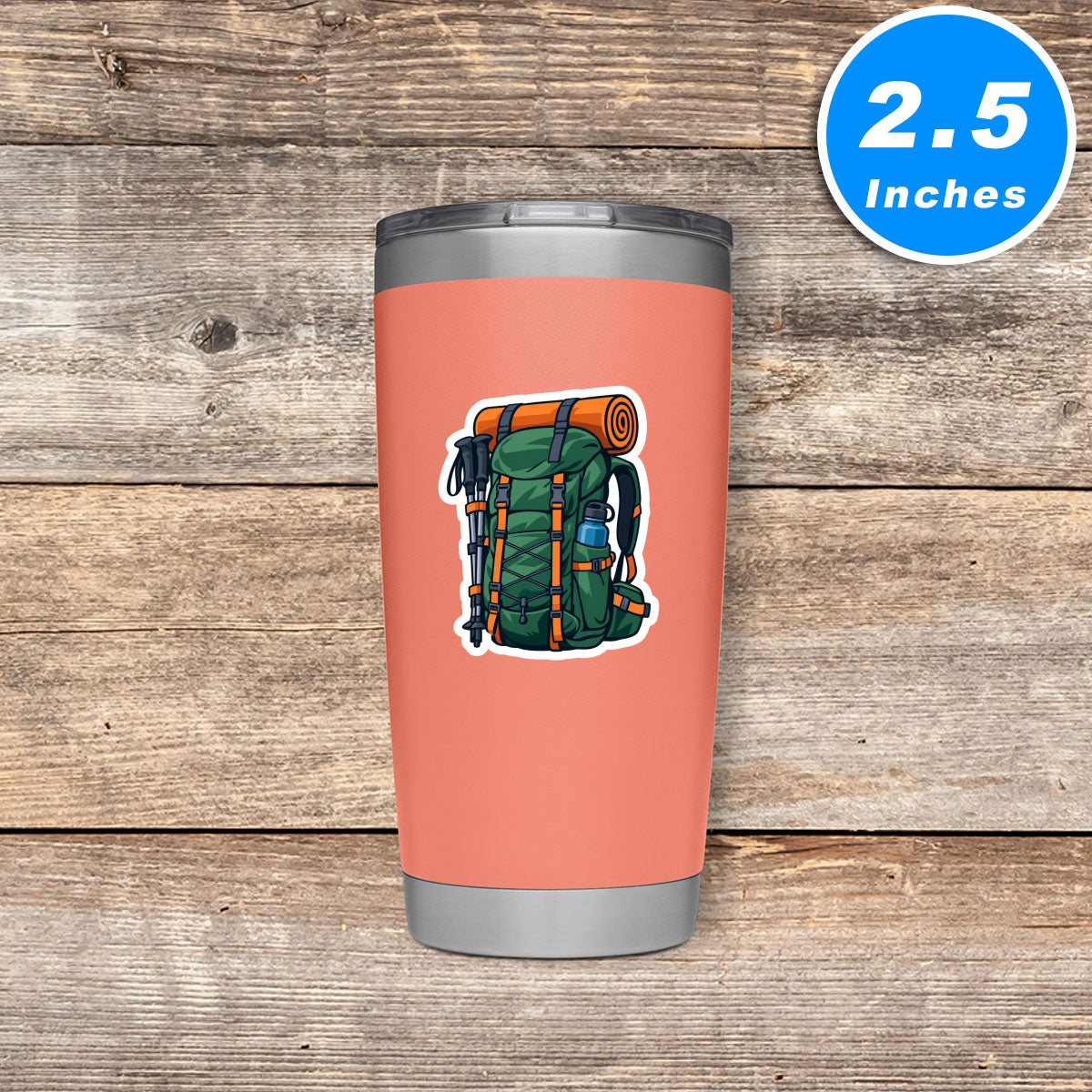Hiking Stickers Vinyl Stickers