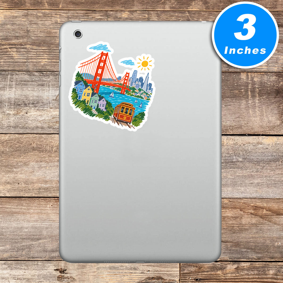 San Francisco Vinyl Stickers