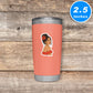 Tropical Latina Aesthetic Sticker Vinyl Stickers