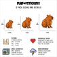 Capybara Stickers Vinyl Stickers