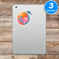 Orange Stickers Vinyl Stickers
