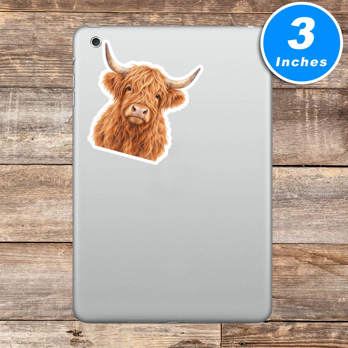 Highland Cow Stickers Vinyl Stickers