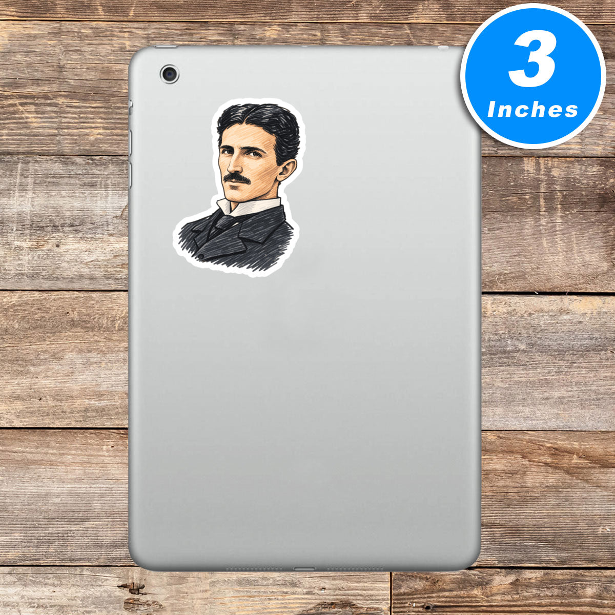 Nikola Tesla Car Stickers Vinyl Stickers