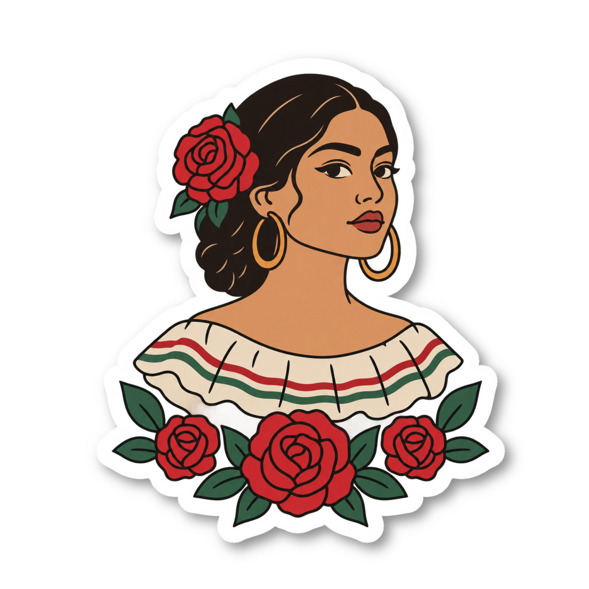 Hispanic Heritage Stickers Vinyl Sticker