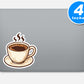 Coffee Stickers Vinyl Stickers