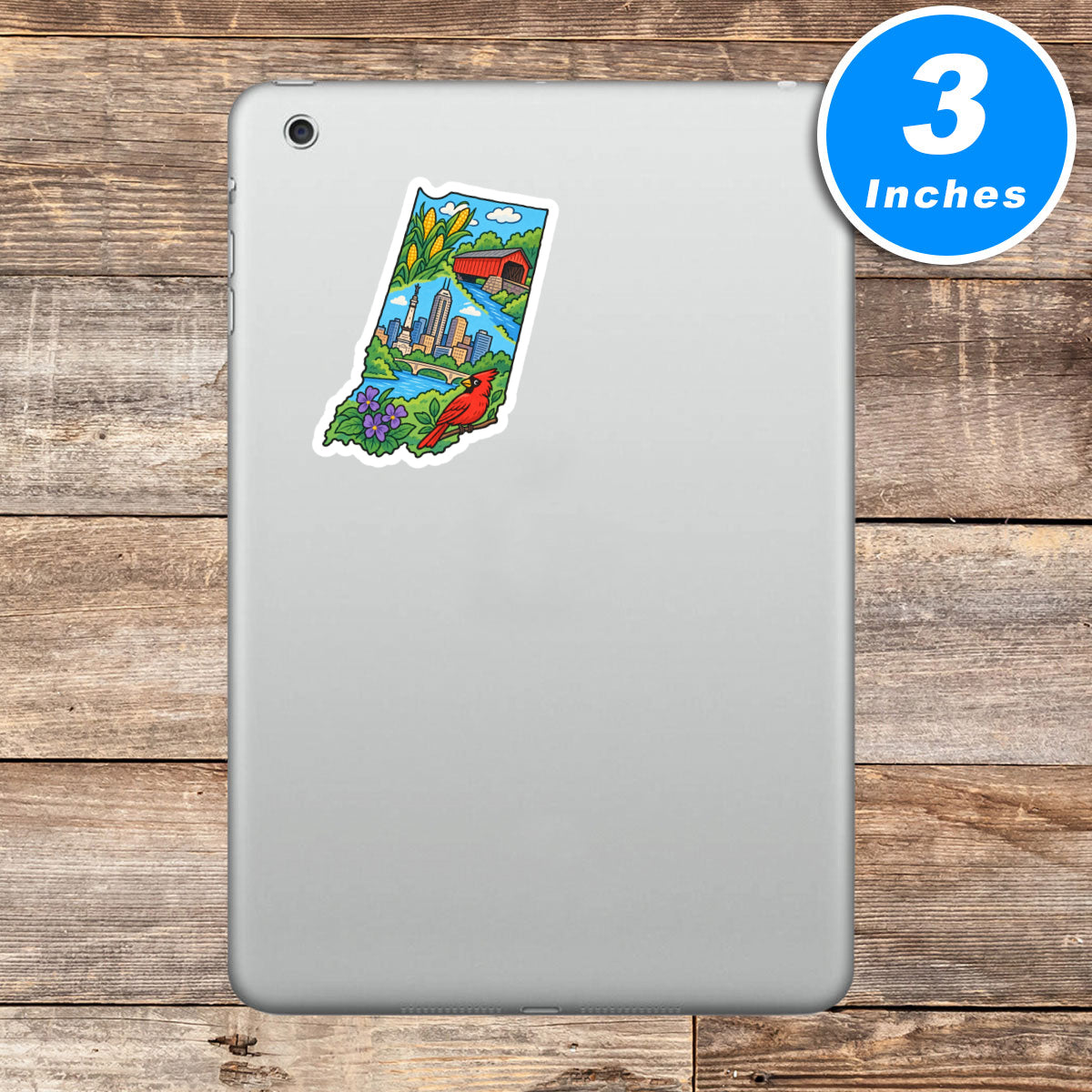 Indiana Vinyl Stickers