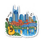Nashville Vinyl Sticker