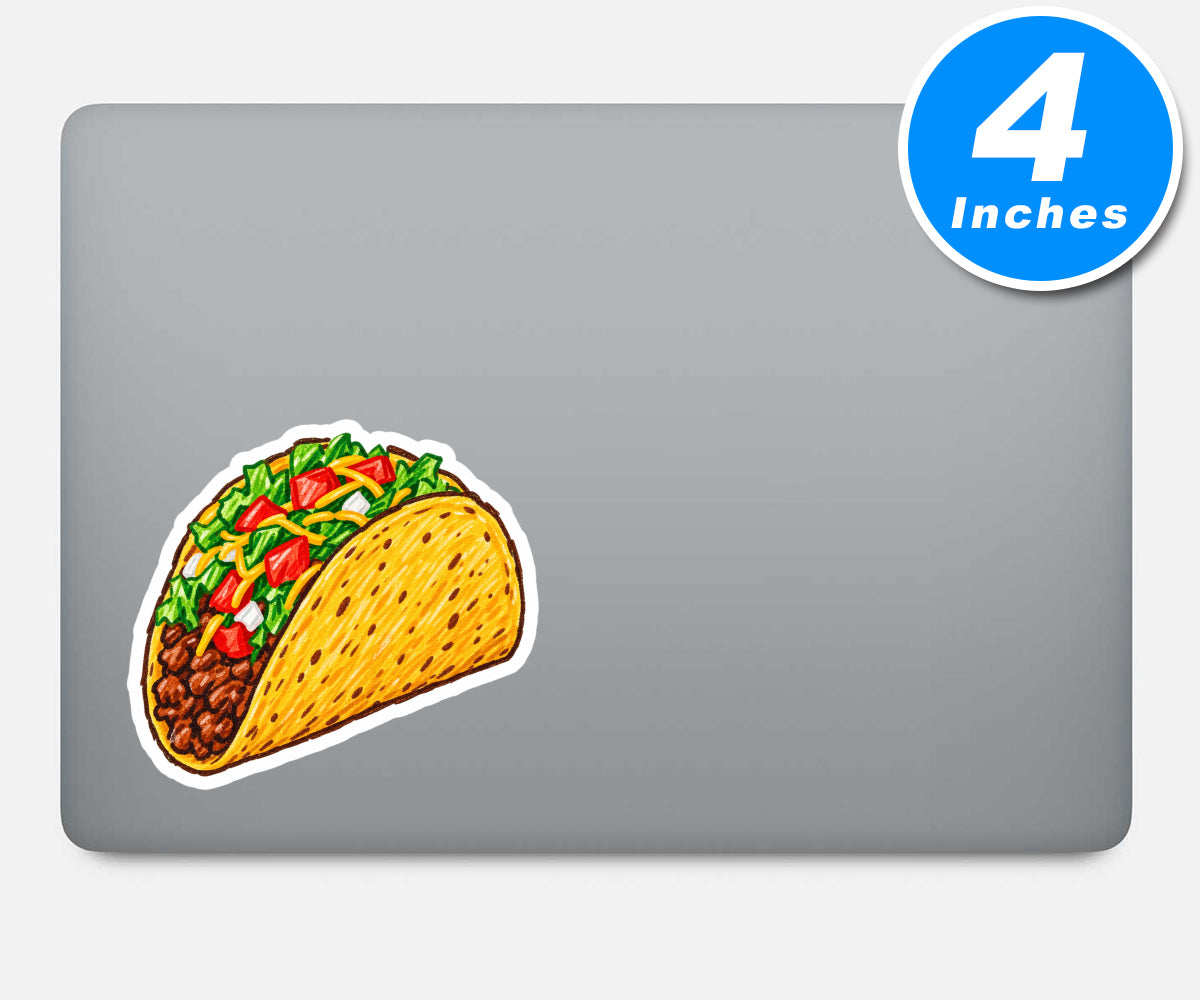 Latin Food Vinyl Stickers