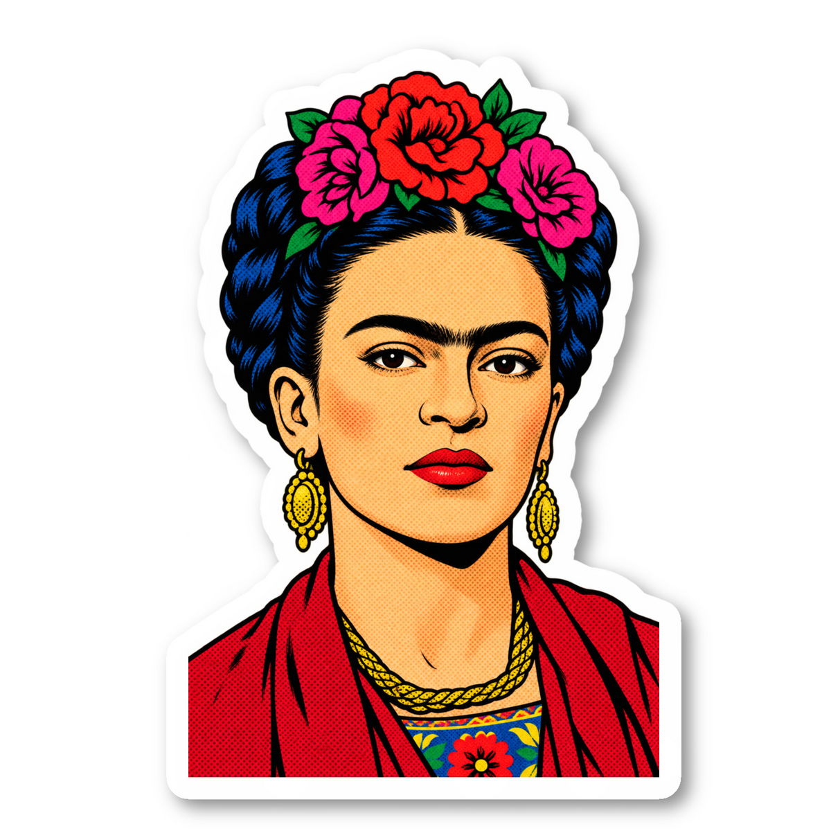 Latin Famous People Vinyl Sticker