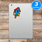 Hand-drawn Birdhouse Garden Sticker Vinyl Stickers