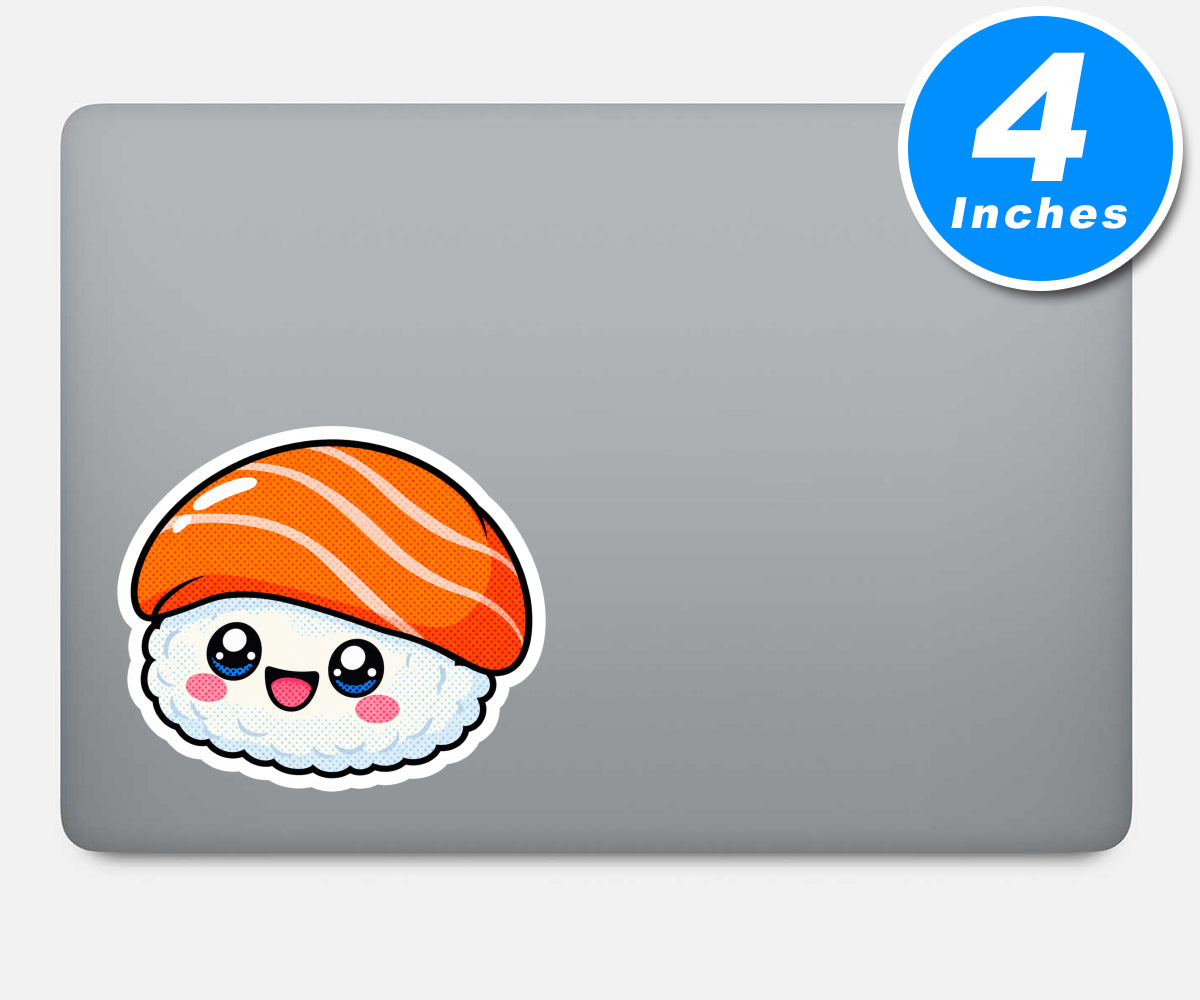 Kawaii Sushi Food Sticker Vinyl Stickers