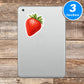 Strawberry Stickers Vinyl Stickers