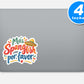Latin Spanglish Phrases Vinyl Stickers