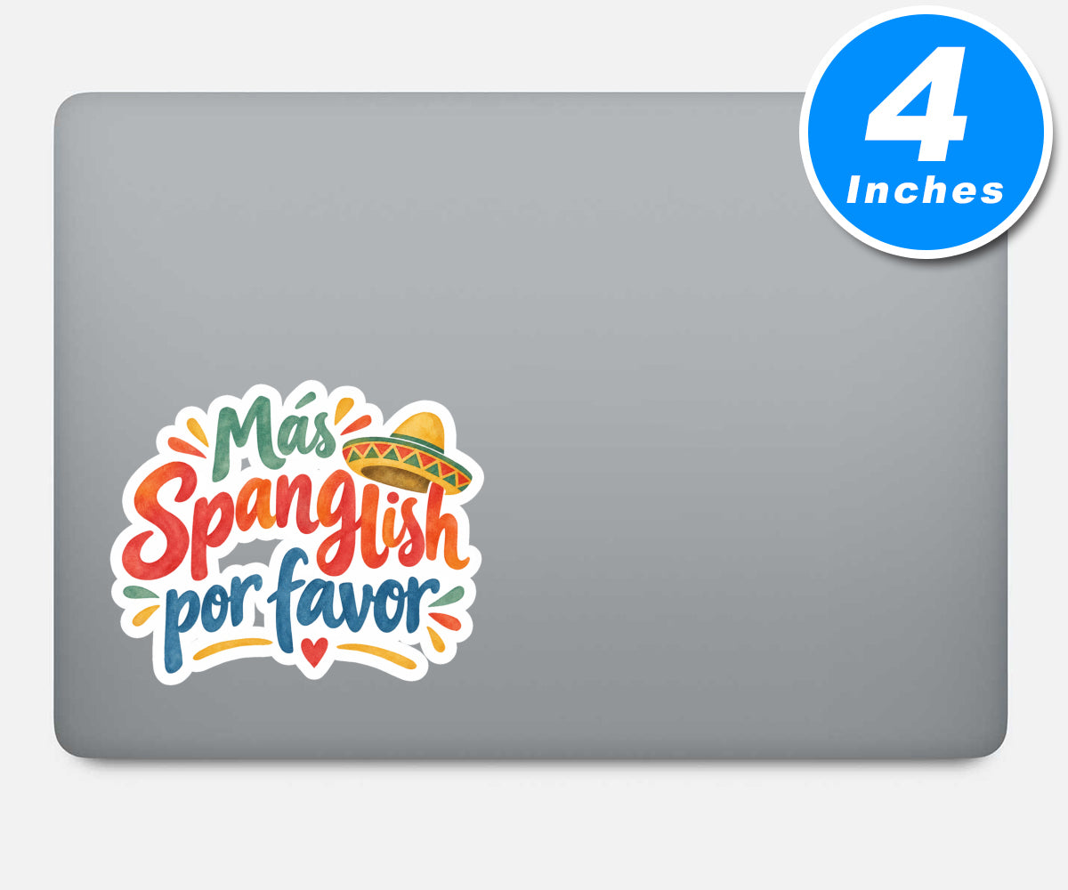 Latin Spanglish Phrases Vinyl Stickers