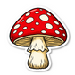 Mushroom Stickers Vinyl Sticker