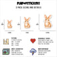 Bunny Stickers Vinyl Stickers