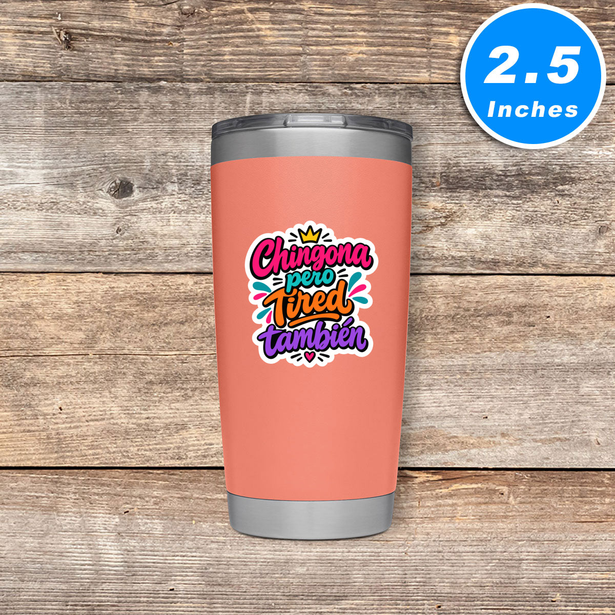 Latin Spanglish Phrases Vinyl Stickers