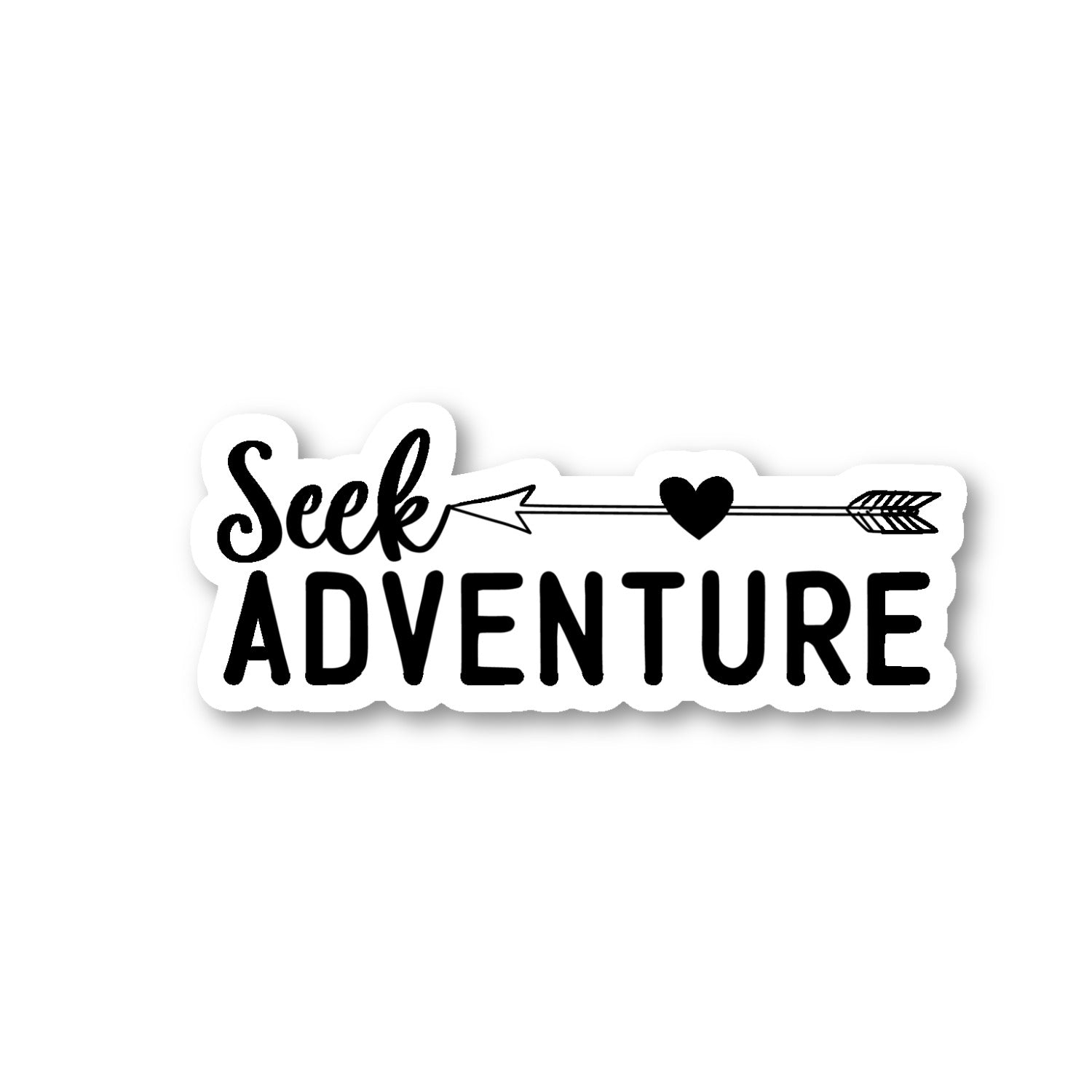 Seek Adventure Vinyl Sticker