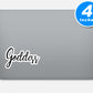 Goddess Vinyl Stickers
