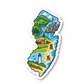 New Jersey Vinyl Sticker
