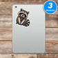 Raccoon Stickers Vinyl Stickers
