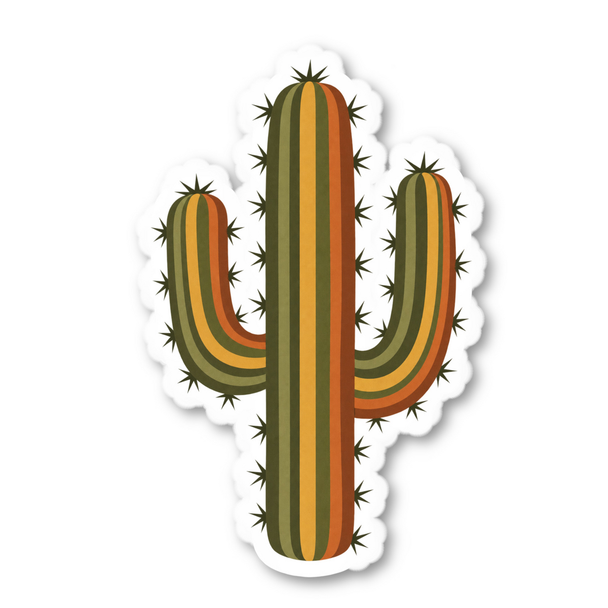 Cactus Stickers Vinyl Sticker