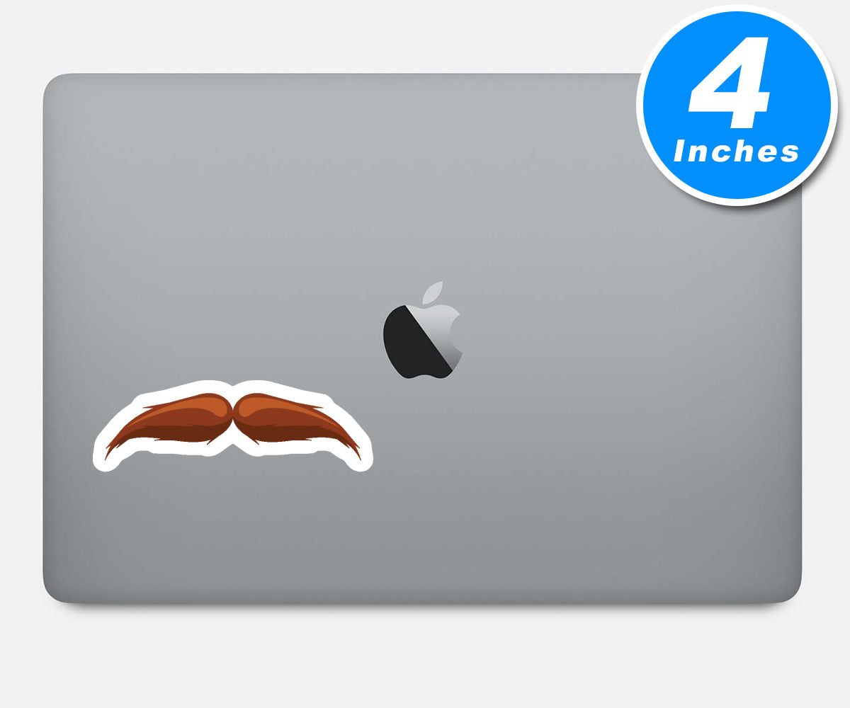 Mustache Vinyl Stickers