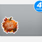 Fall Phrases Vinyl Stickers