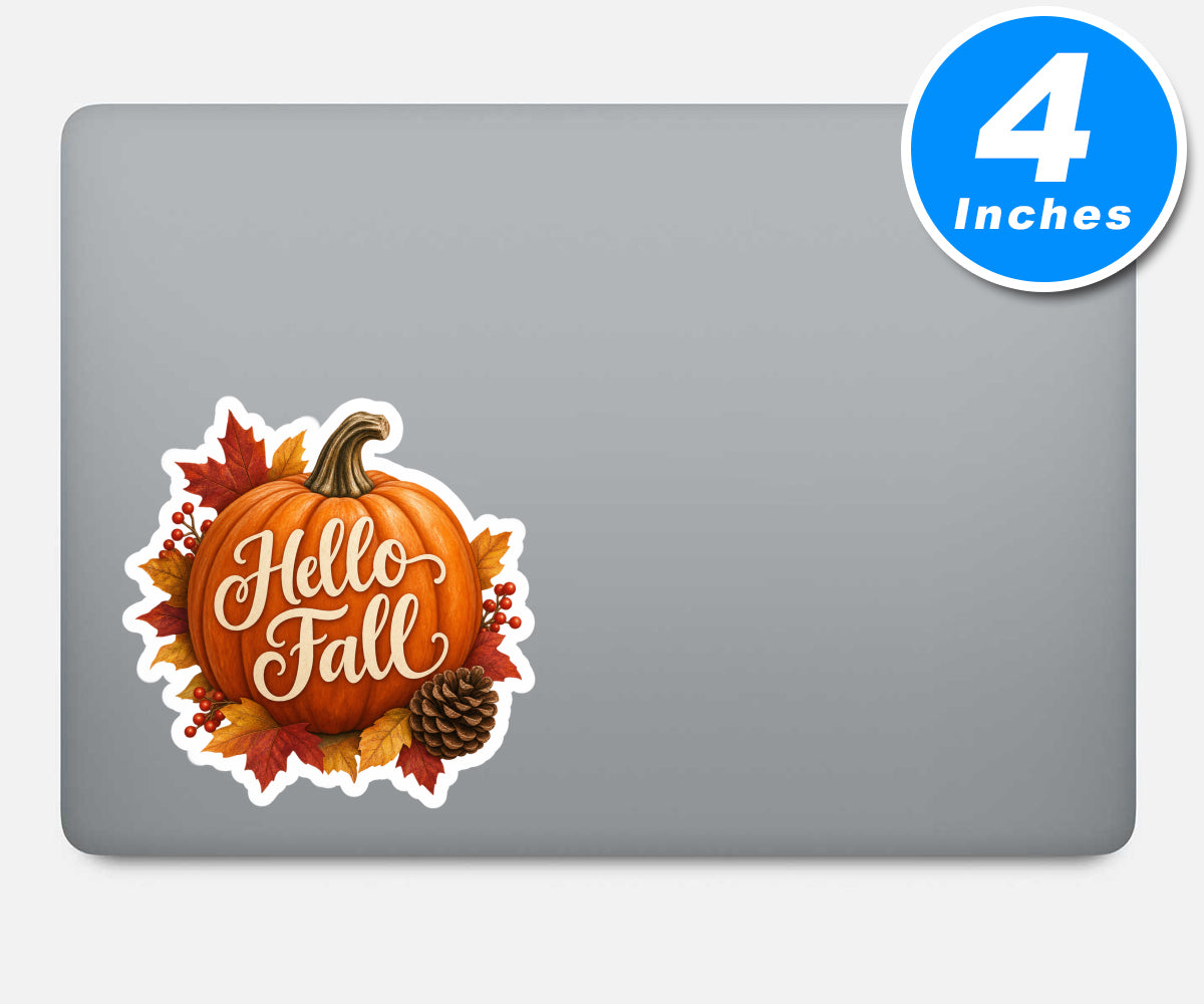 Fall Phrases Vinyl Stickers