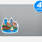 Boston Vinyl Stickers
