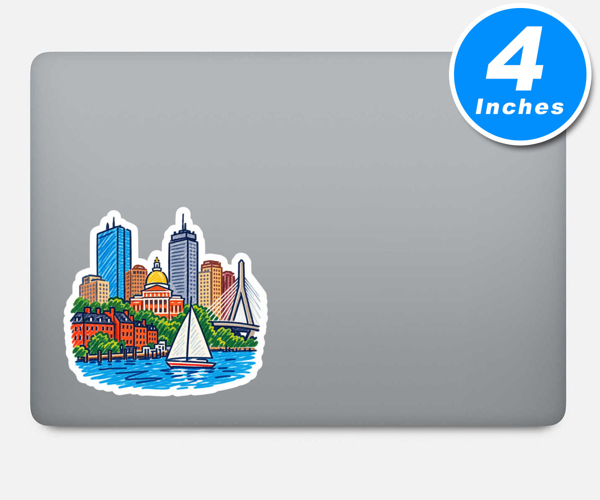 Boston Vinyl Stickers