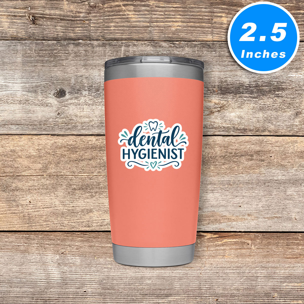 Dental Hygienist Vinyl Stickers