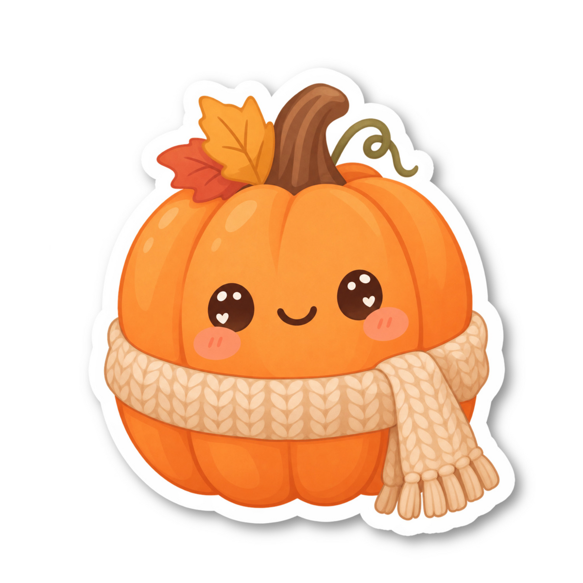 Fall Asthetic Vinyl Sticker